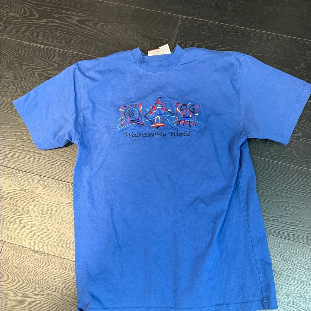 Vintage Blue Walt Disney World T-Shirt
